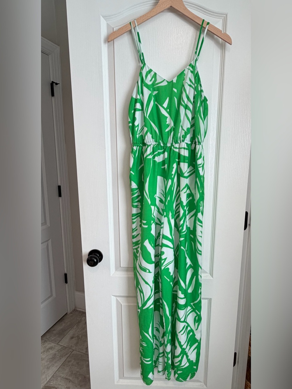 Lilly Pulitzer x Target Green Tropical Print One-Piece Jumpsuit